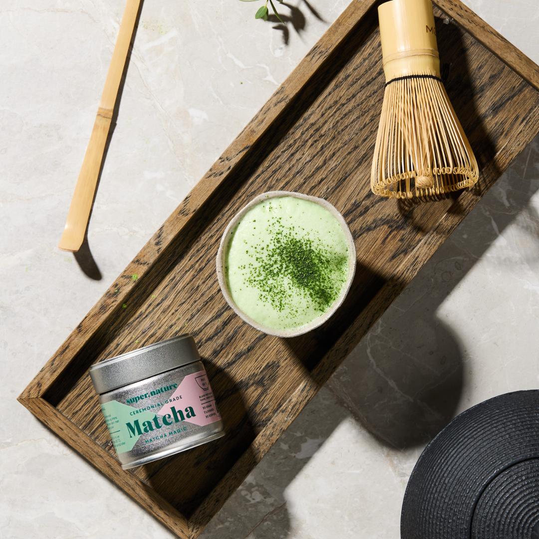 Image of Matcha in the making. 